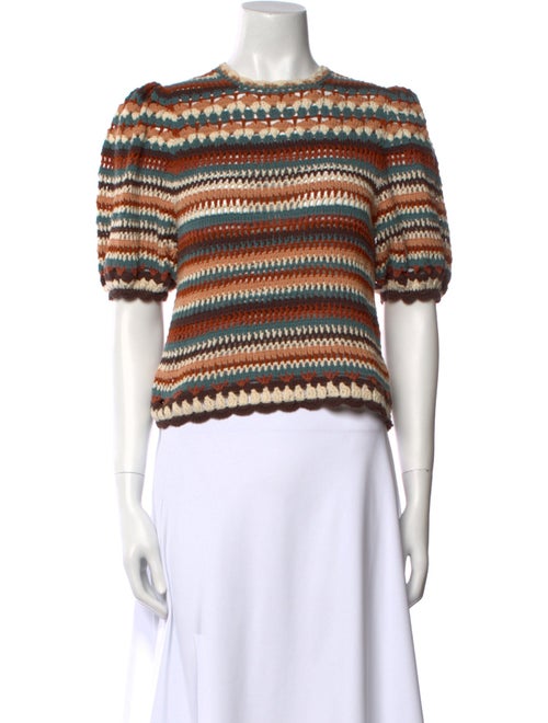Ulla Johnson Striped Crew Neck Sweater