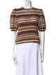 Ulla Johnson Striped Crew Neck Sweater