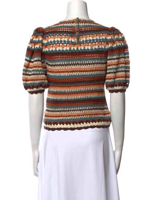 Ulla Johnson Striped Crew Neck Sweater
