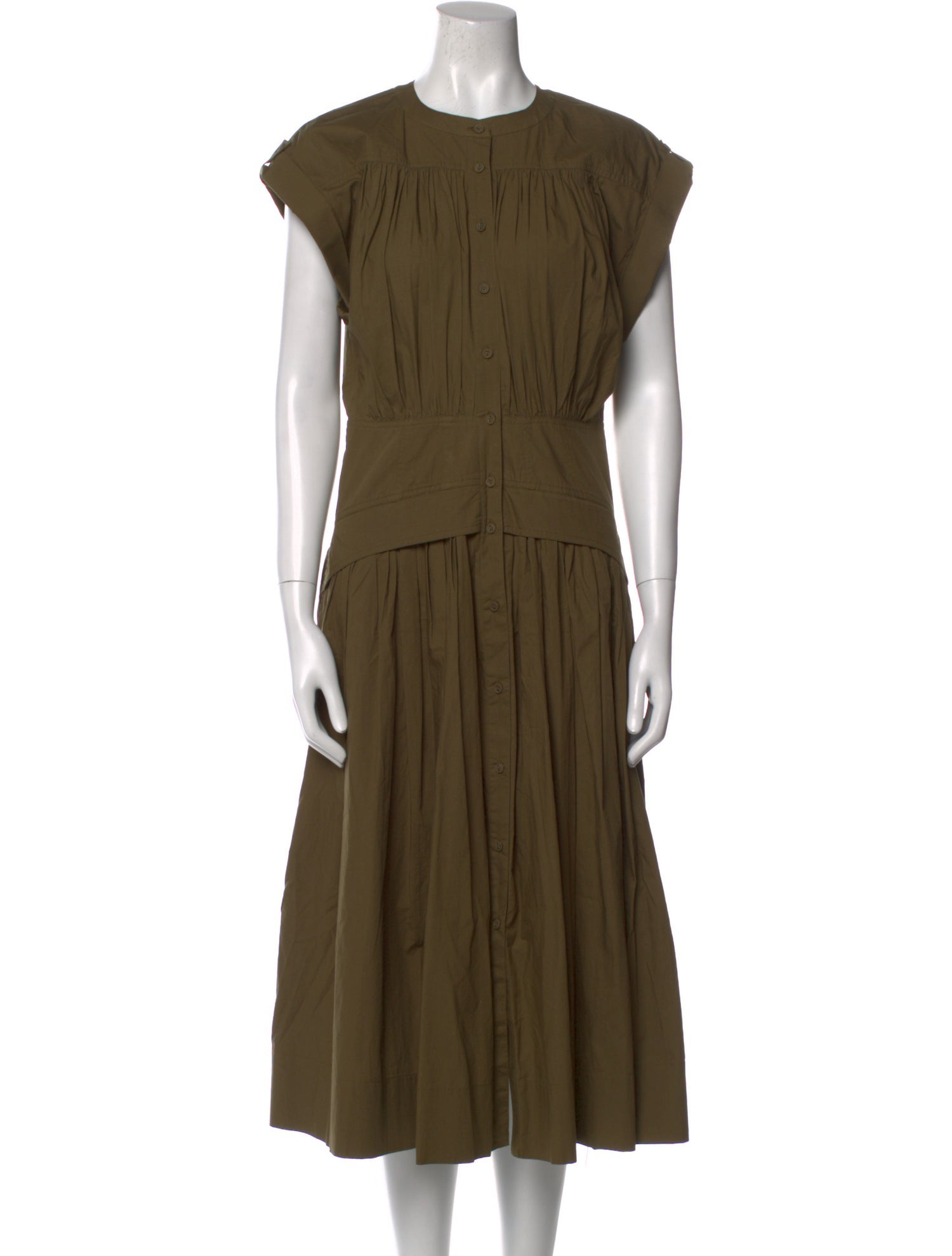 Ulla Johnson Crew Neck Long Dress