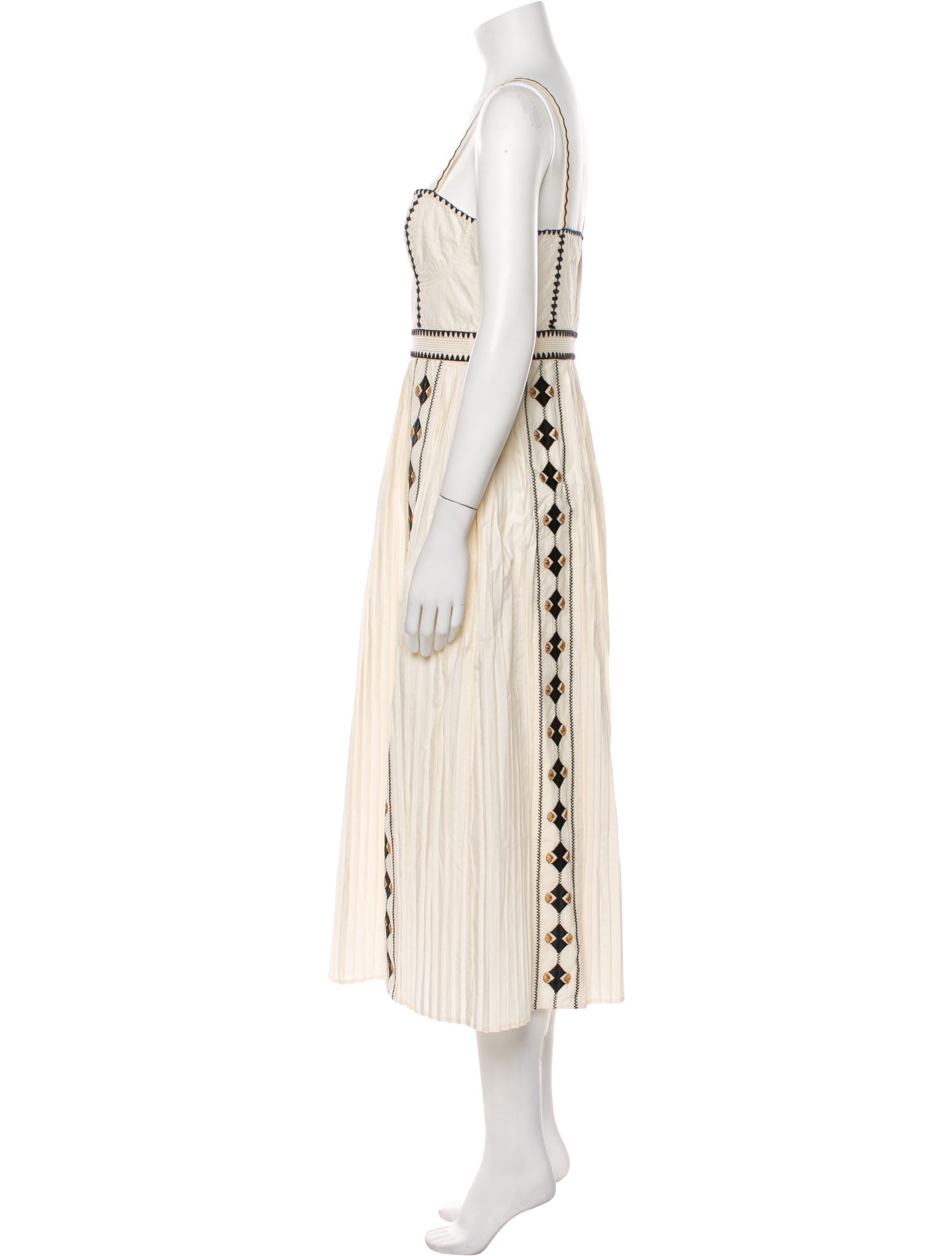 Ulla Johnson Striped Long Dress