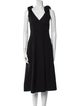 Ulla Johnson V-Neck Midi Length Dress