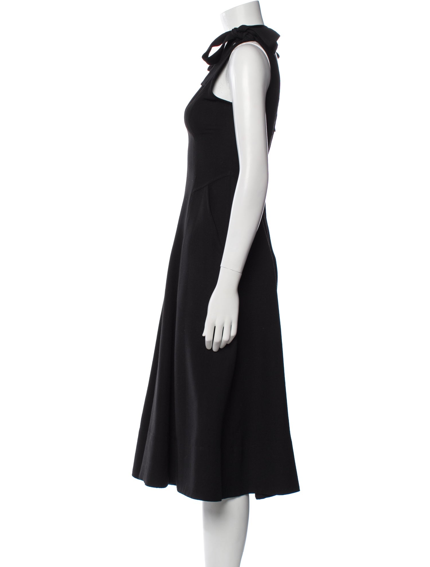 Ulla Johnson V-Neck Midi Length Dress
