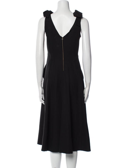 Ulla Johnson V-Neck Midi Length Dress
