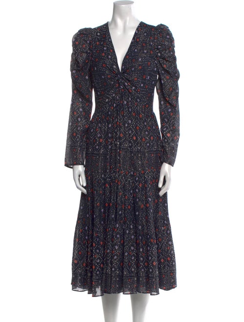 Ulla Johnson Floral Print Long Dress