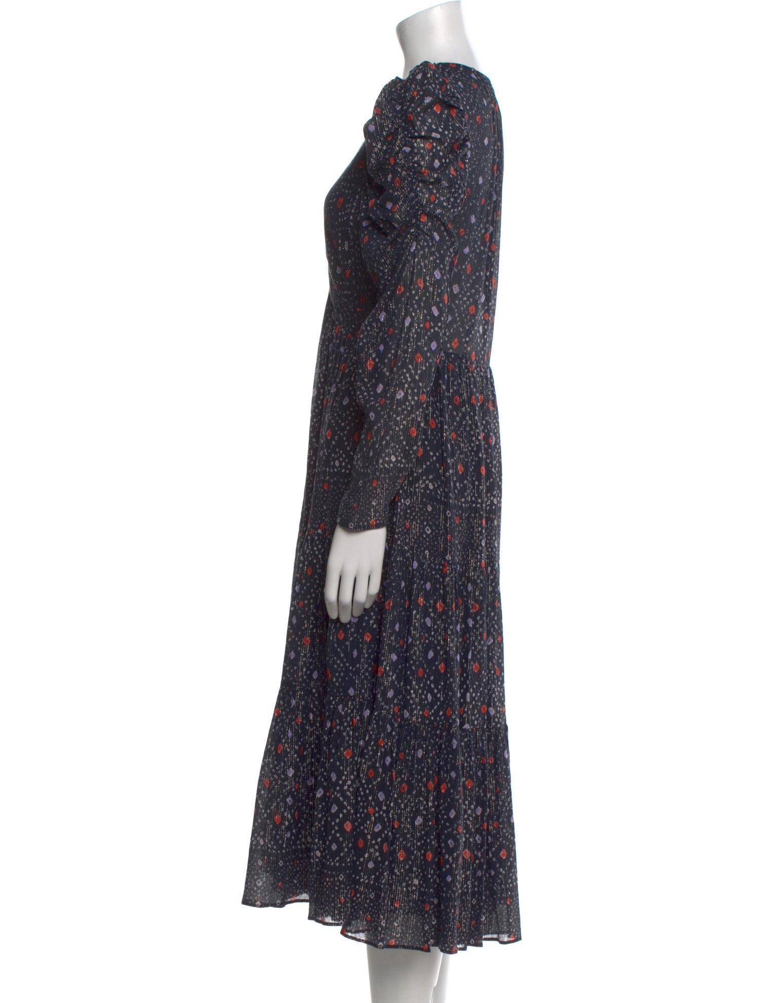 Ulla Johnson Floral Print Long Dress