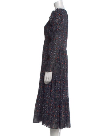 Ulla Johnson Floral Print Long Dress