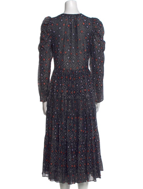 Ulla Johnson Floral Print Long Dress