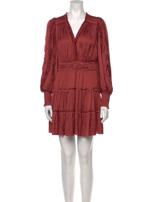 Ulla Johnson V-Neck Mini Dress