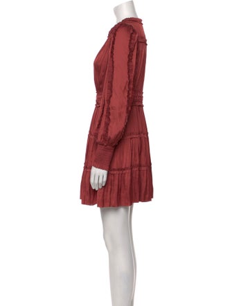 Ulla Johnson V-Neck Mini Dress