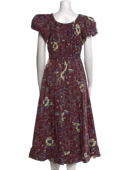 Ulla Johnson Floral Print Long Dress