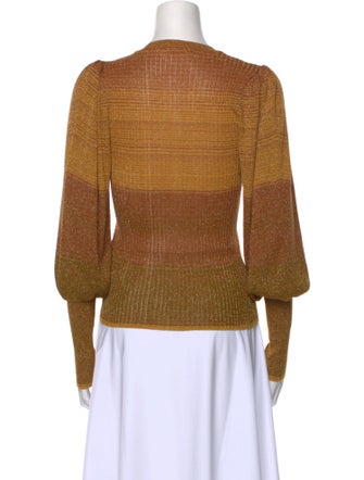 Ulla Johnson Striped Crew Neck Sweater