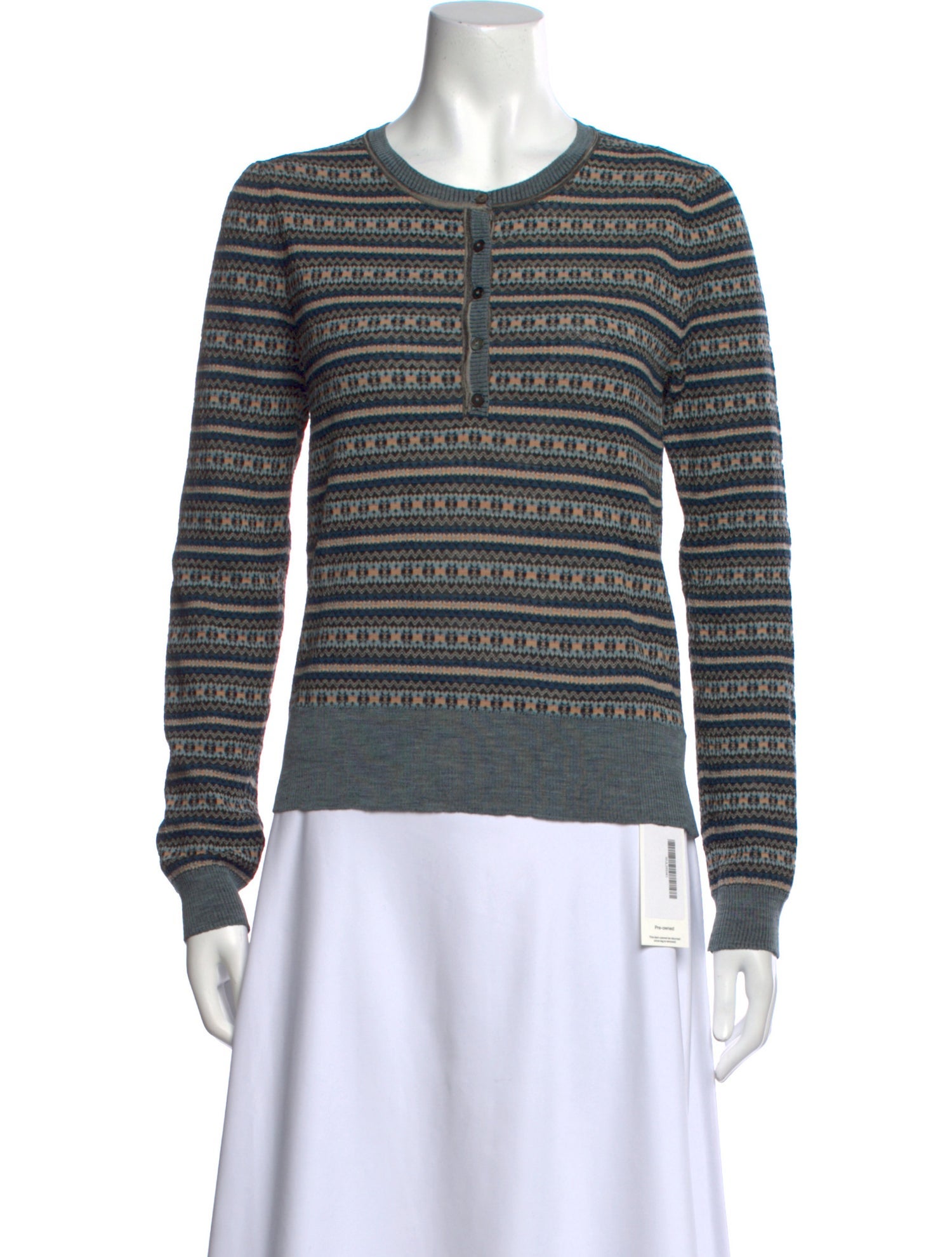 Ulla Johnson Wool Striped Sweater