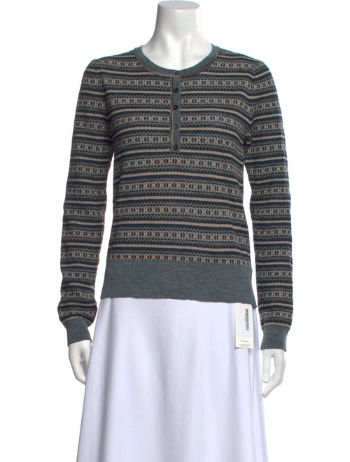 Ulla Johnson Wool Striped Sweater