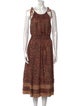 Ulla Johnson Printed Long Dress