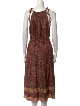Ulla Johnson Printed Long Dress