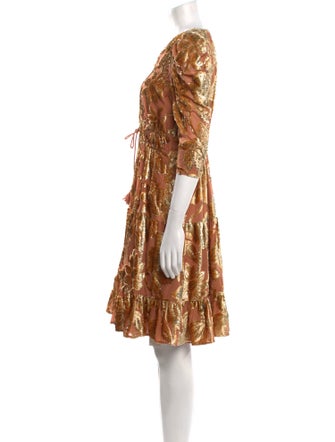 Ulla Johnson Printed Knee-Length Dress