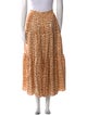 Ulla Johnson Silk Midi Length Skirt