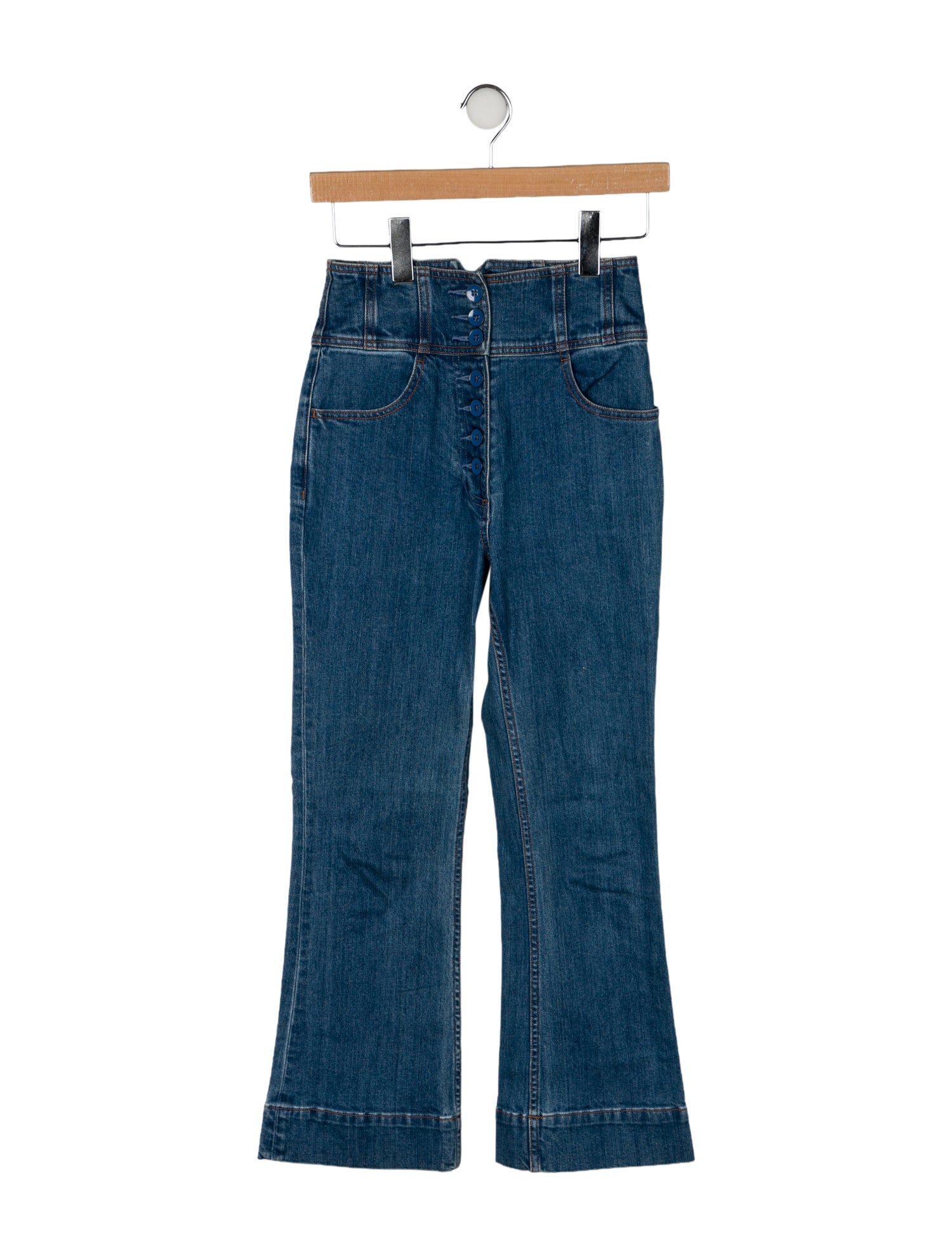 Ulla Johnson High-Rise Wide Leg Jeans