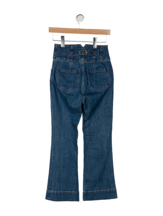 Ulla Johnson High-Rise Wide Leg Jeans