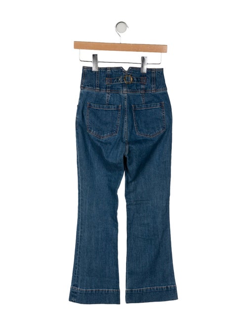 Ulla Johnson High-Rise Wide Leg Jeans