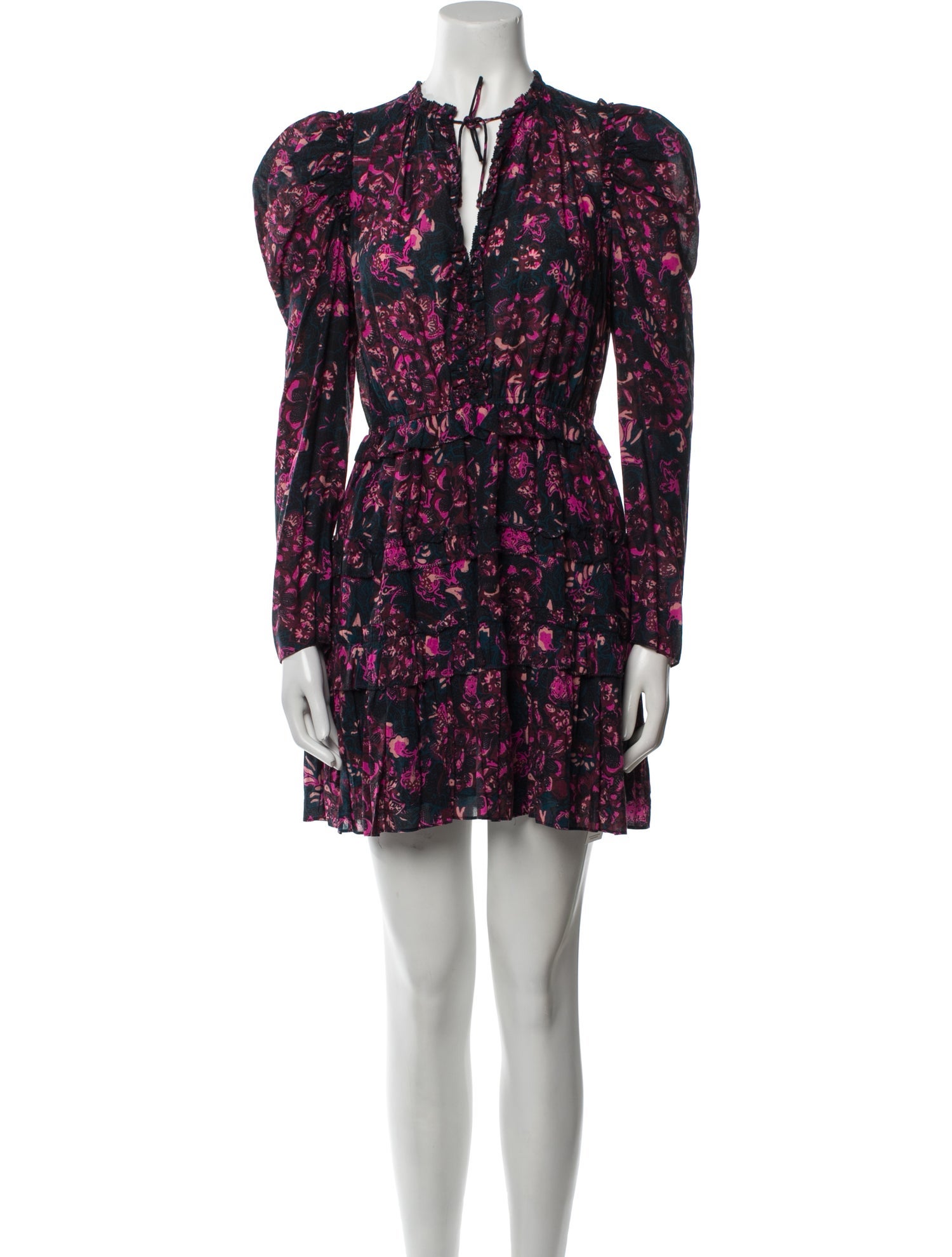 Ulla Johnson Floral Print Mini Dress