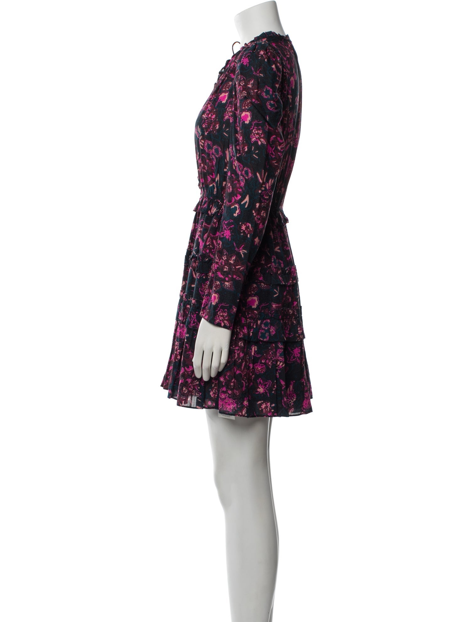 Ulla Johnson Floral Print Mini Dress
