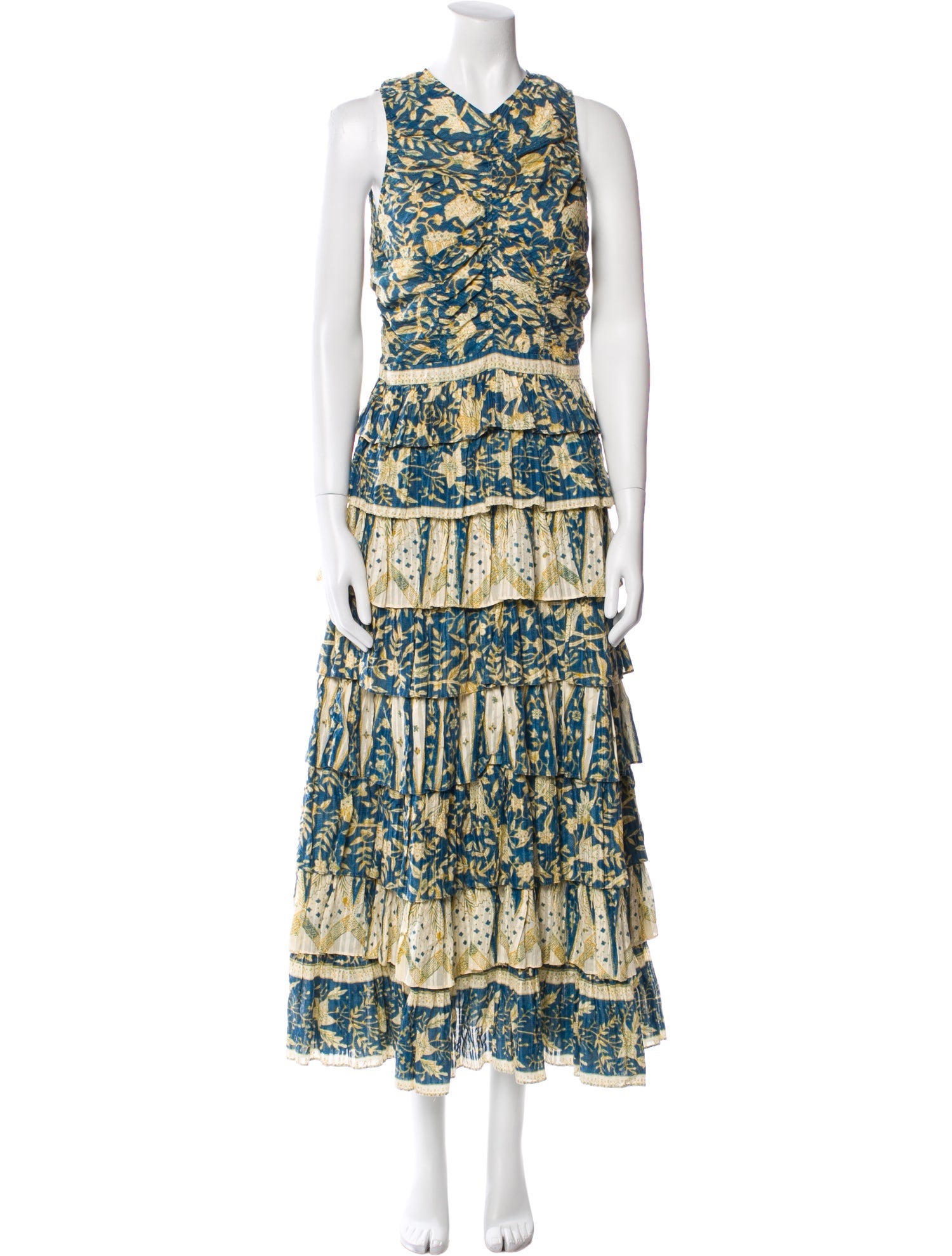 Ulla Johnson Printed Long Dress