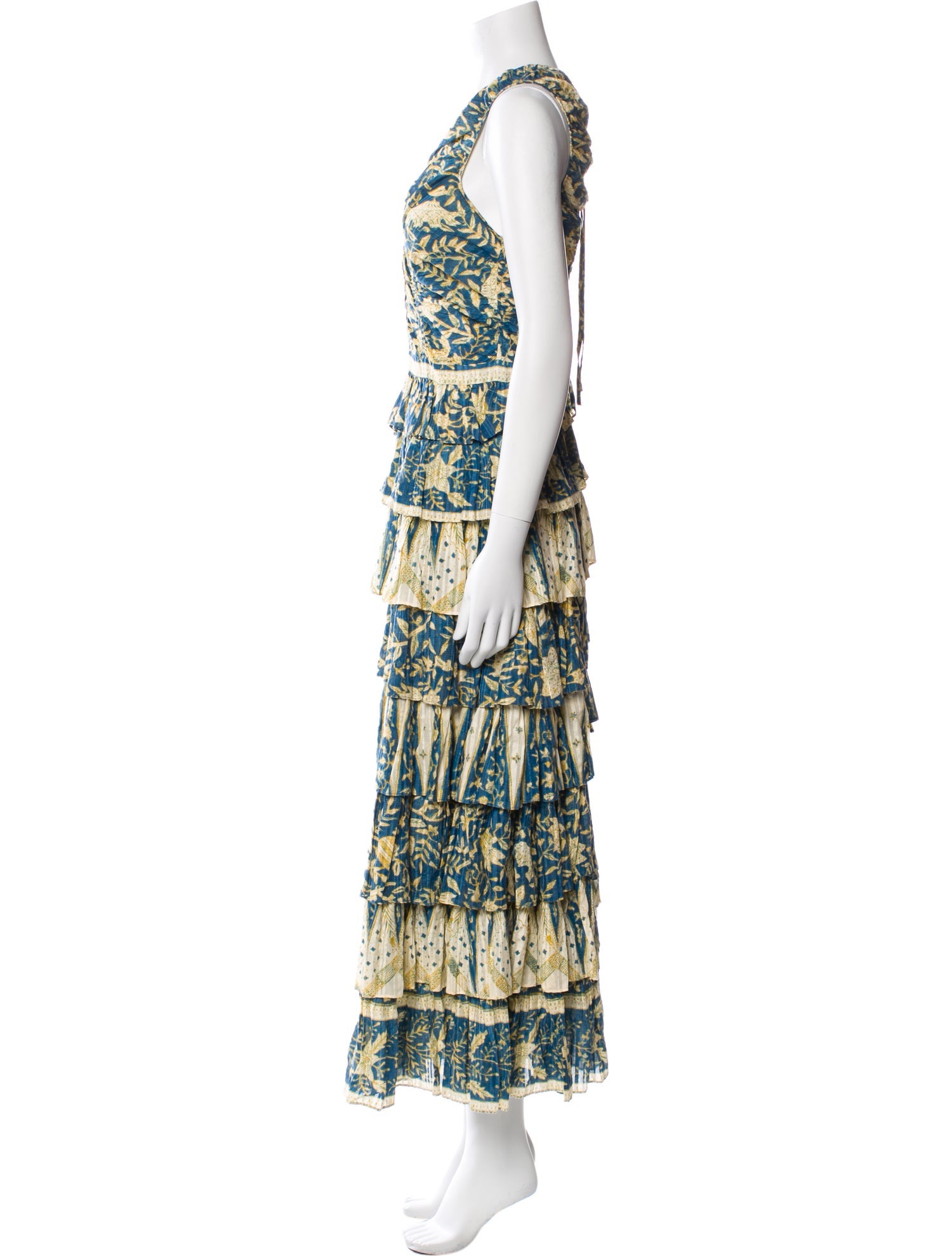 Ulla Johnson Printed Long Dress