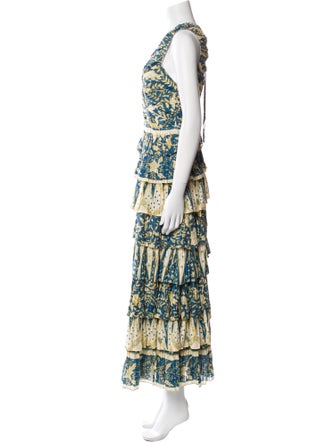 Ulla Johnson Printed Long Dress