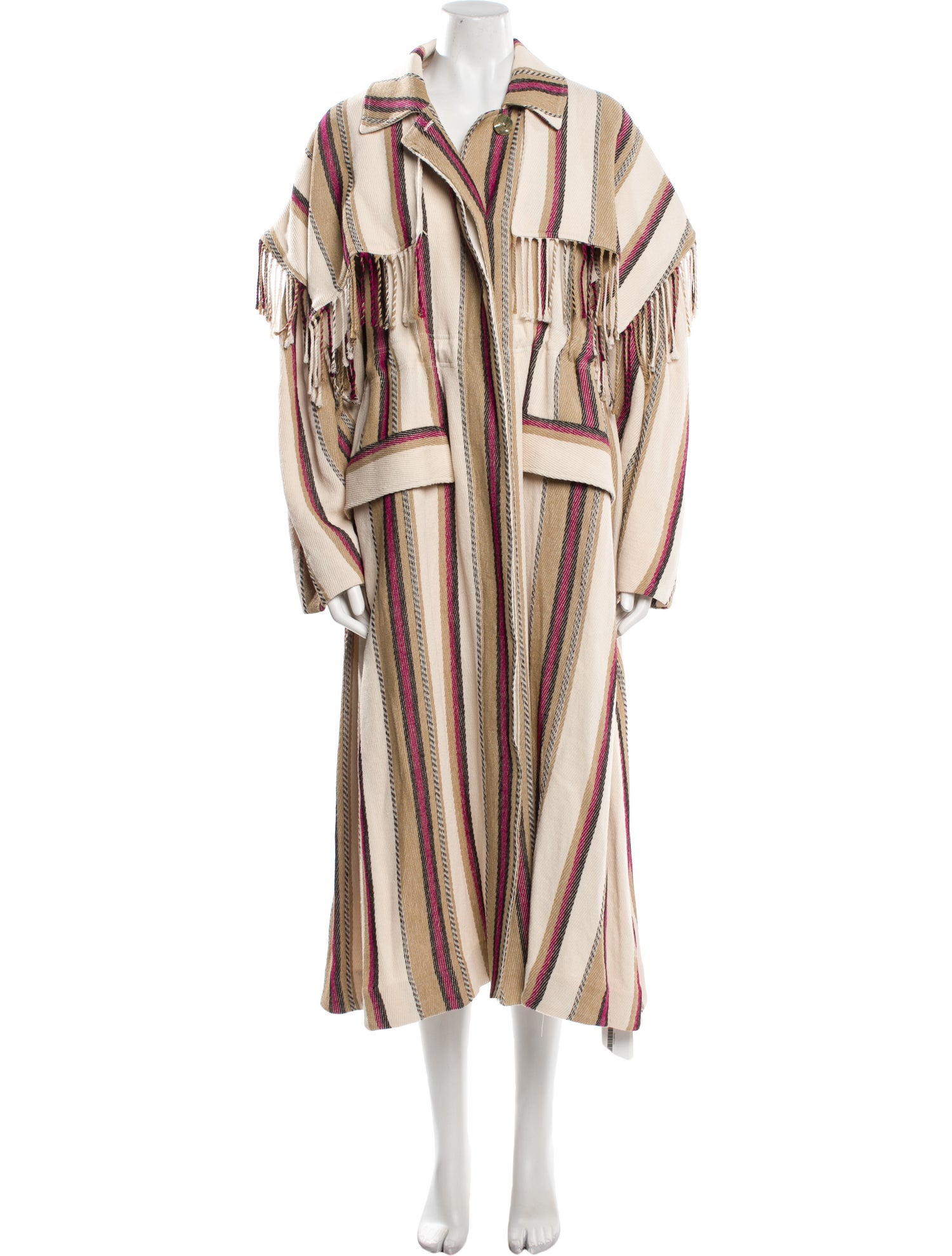 Ulla Johnson Linen Striped Jacket