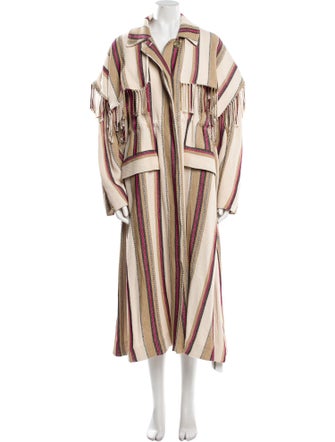 Ulla Johnson Linen Striped Jacket