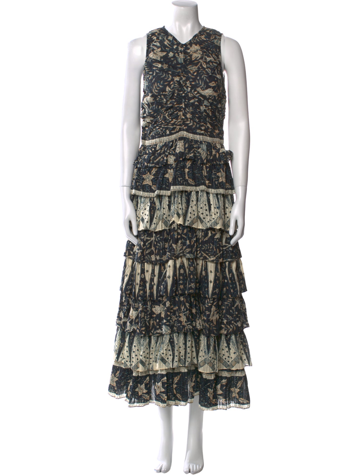 Ulla Johnson Printed Long Dress