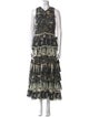 Ulla Johnson Printed Long Dress
