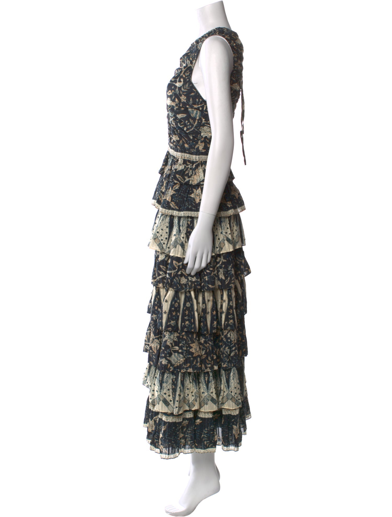 Ulla Johnson Printed Long Dress