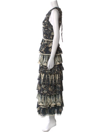 Ulla Johnson Printed Long Dress