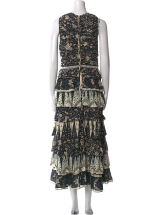 Ulla Johnson Printed Long Dress