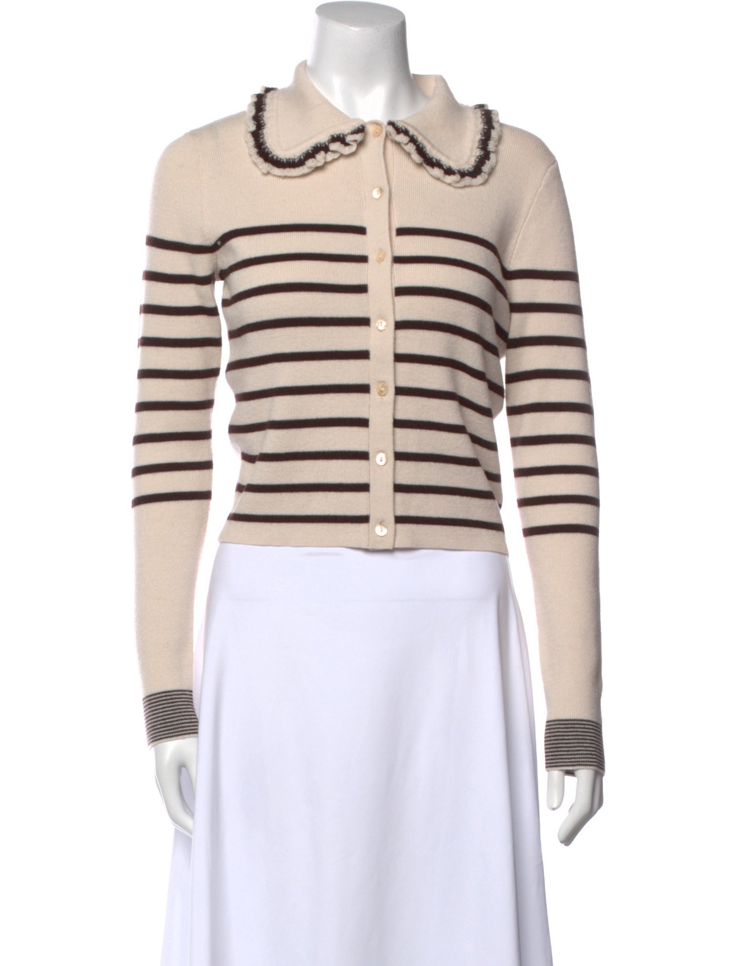 Ulla Johnson Merino Wool Striped Sweater