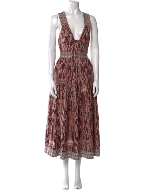 Ulla Johnson Printed Long Dress