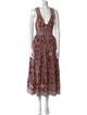 Ulla Johnson Printed Long Dress