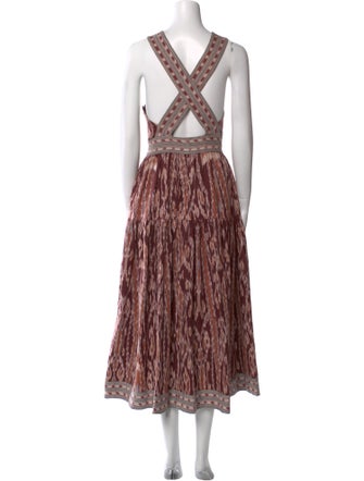 Ulla Johnson Printed Long Dress
