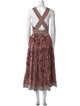 Ulla Johnson Printed Long Dress