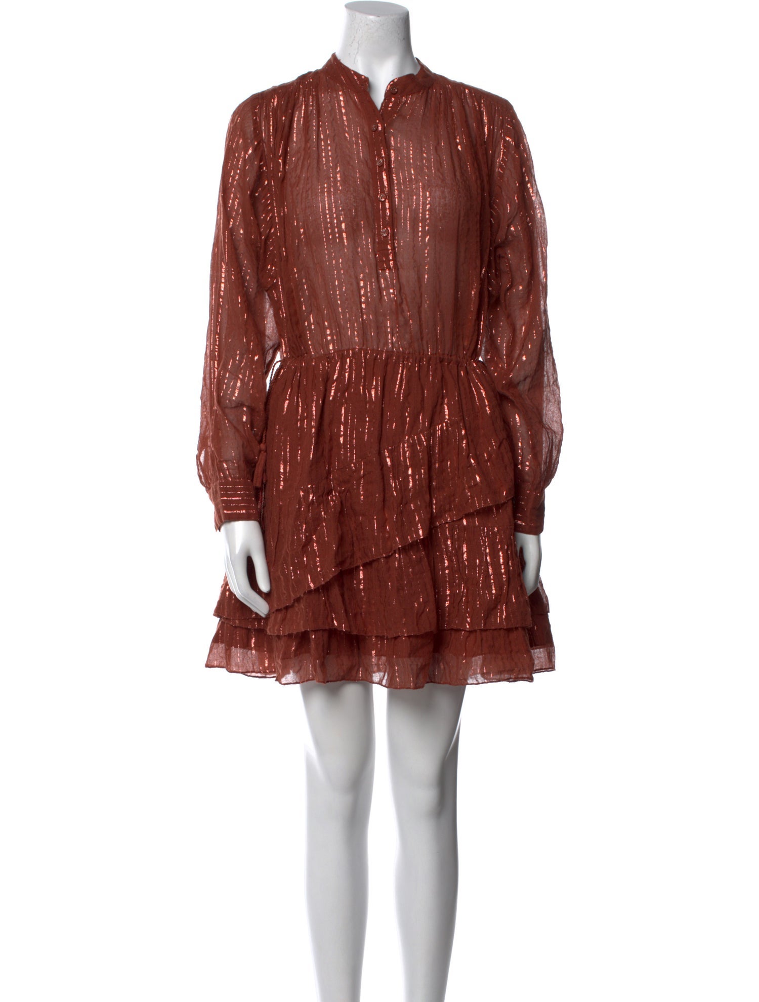 Ulla Johnson Striped Mini Dress