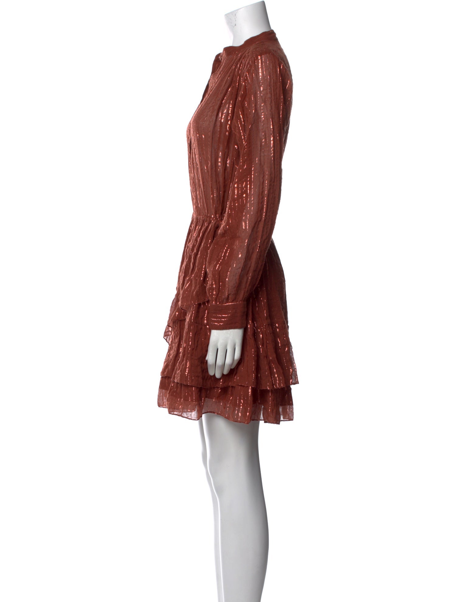 Ulla Johnson Striped Mini Dress