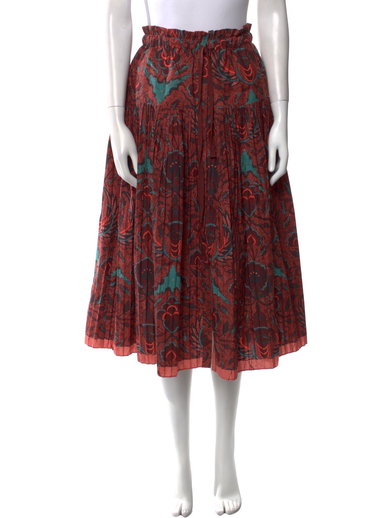 Ulla Johnson Printed Midi Length Skirt