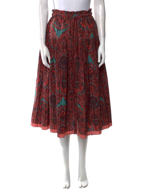 Ulla Johnson Printed Midi Length Skirt