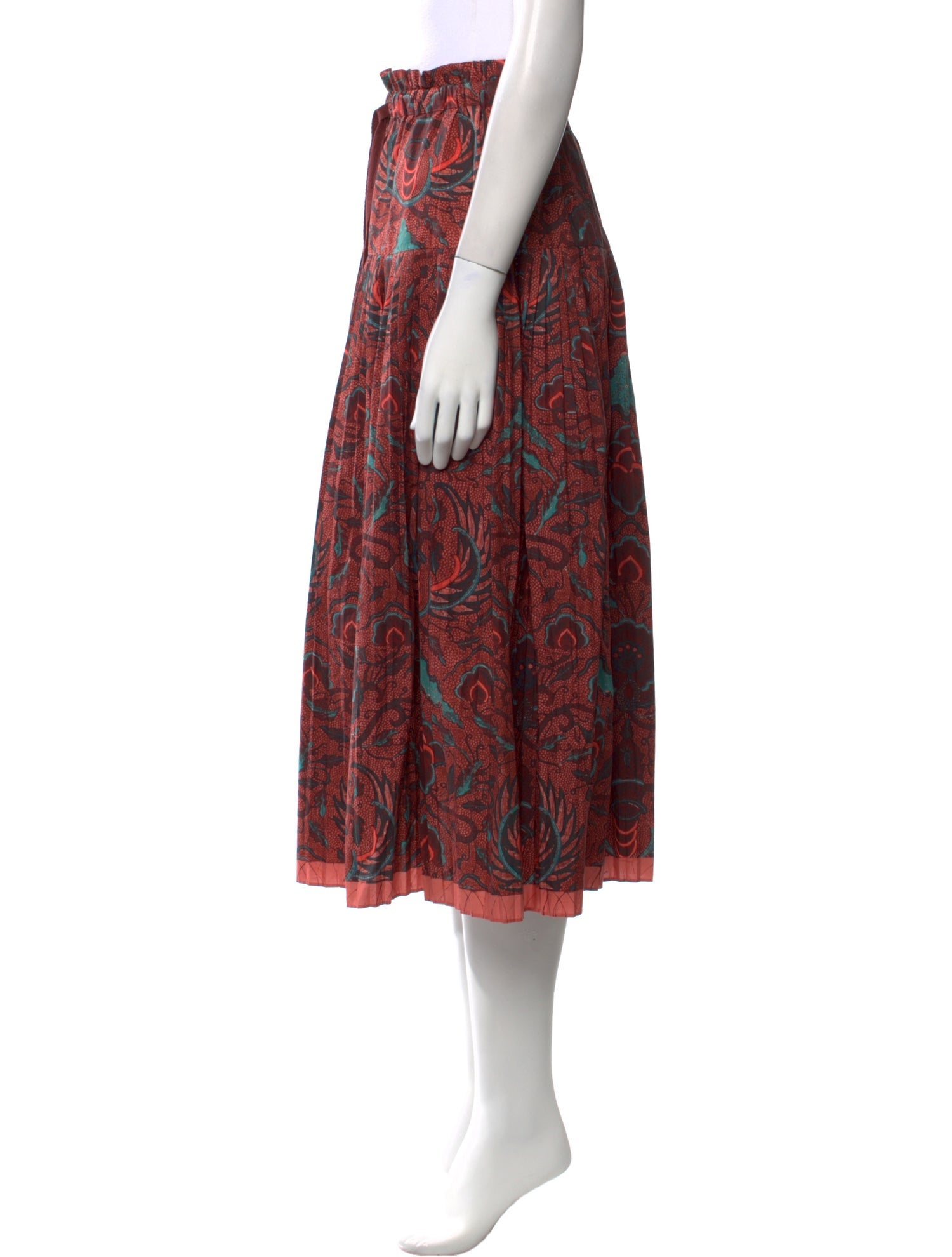 Ulla Johnson Printed Midi Length Skirt