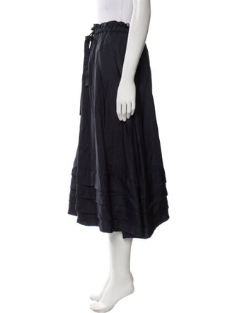 Ulla Johnson Ruffle Embellishment Midi Length Skirt