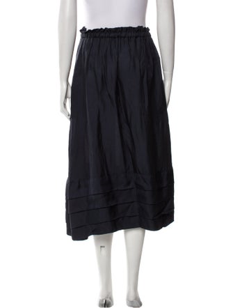 Ulla Johnson Ruffle Embellishment Midi Length Skirt