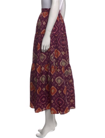 Ulla Johnson Silk Midi Length Skirt